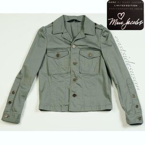 HP🔥 NWT! LTD ED Jacobs MILITARY JACKET 10th Anniv